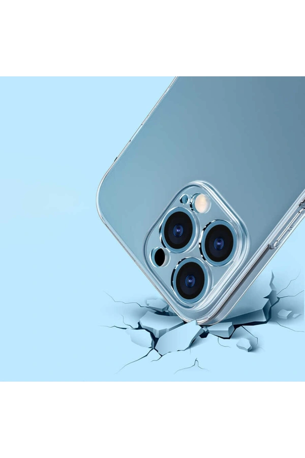 Apple iPhone 13 Pro Kılıf Şeffaf Sert PC Zore Vayt Kapak