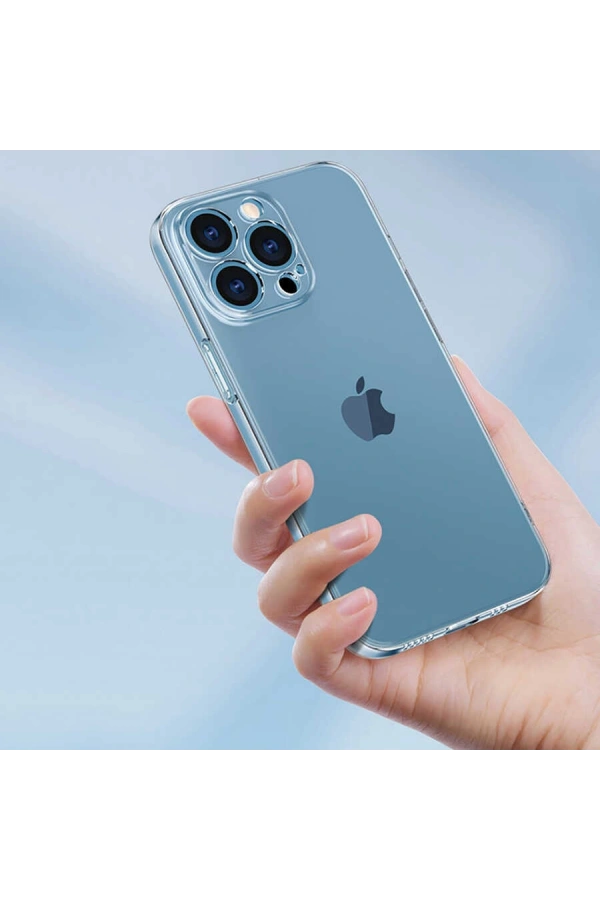 Apple iPhone 13 Pro Kılıf Şeffaf Sert PC Zore Vayt Kapak