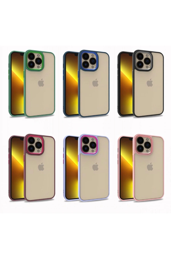 Apple iPhone 13 Pro Kılıf Zore Flora Kapak