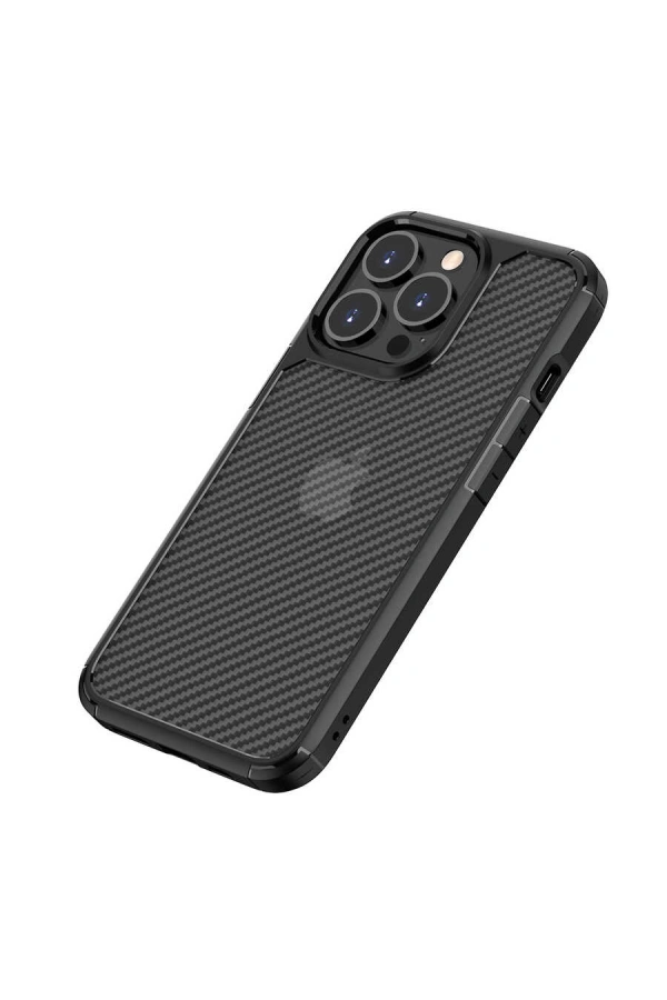 Apple iPhone 13 Pro Kılıf Zore İnoks Kapak