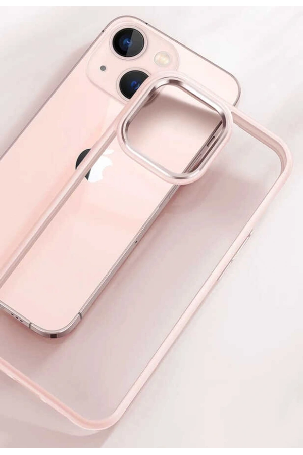 Apple iPhone 13 Pro Kılıf Zore Krom Kapak