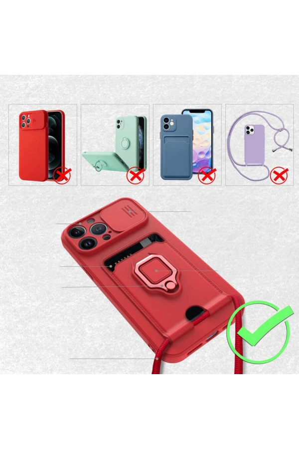 Apple iPhone 13 Pro Kılıf ​Zore Pelit Kapak