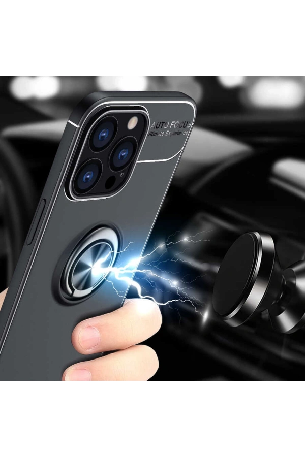 Apple iPhone 13 Pro Kılıf Zore Ravel Silikon Kapak
