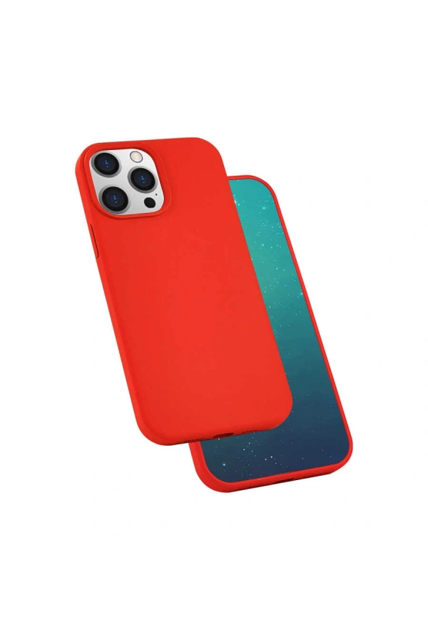 Apple iPhone 13 Pro Kılıf Zore Silk Silikon