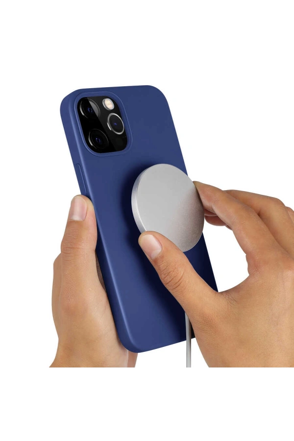 Apple iPhone 13 Pro Kılıf Zore Silksafe Wireless Kapak