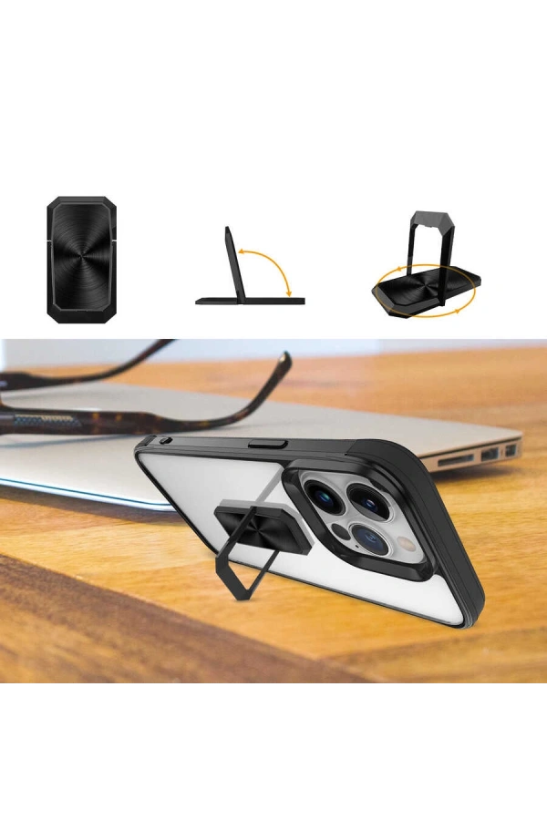 Apple iPhone 13 Pro Kılıf Zore V-Bax Kapak