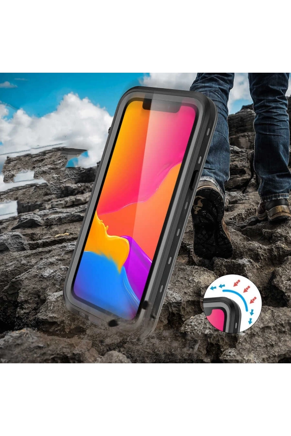 Apple iPhone 13 Pro Max Kılıf 1-1 Su Geçirmez Kılıf