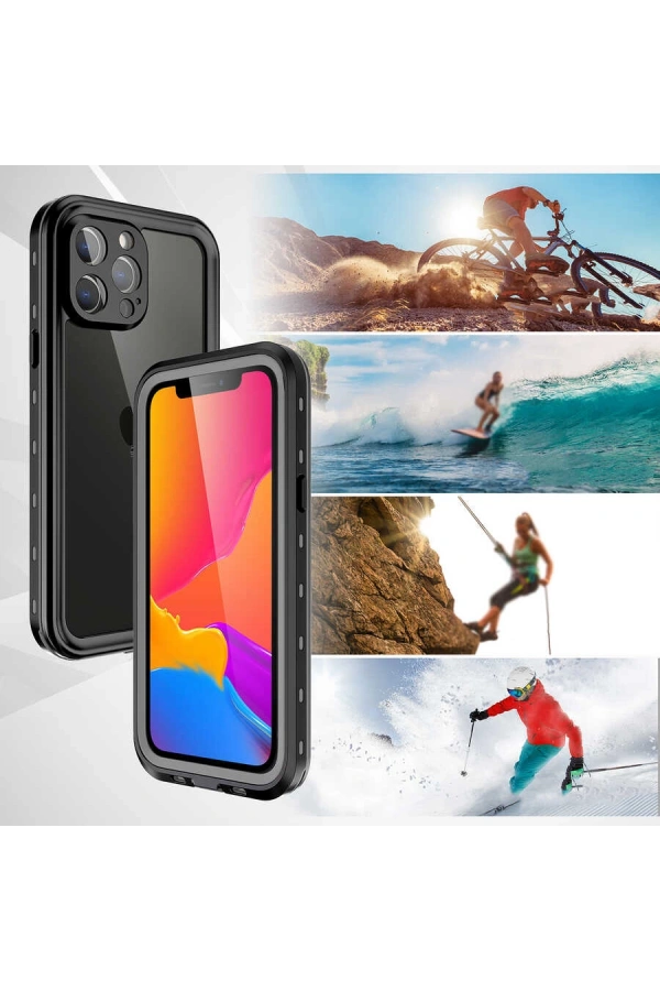 Apple iPhone 13 Pro Max Kılıf 1-1 Su Geçirmez Kılıf
