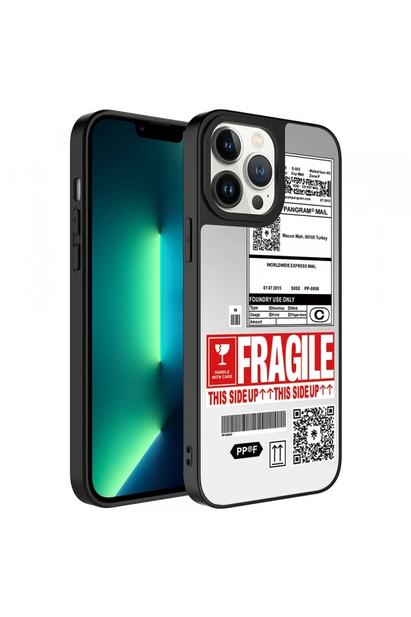 Apple iPhone 13 Pro Max Kılıf Aynalı Desenli Kamera Korumalı Parlak Zore Mirror Kapak