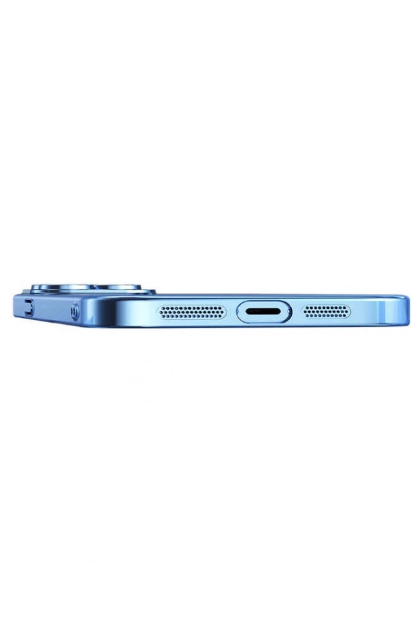 Apple iPhone 13 Pro Max Kılıf Wireless Şarj Özellikli Sert PC Zore Riksos M-safe Kapak