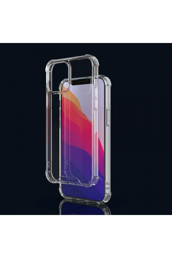 Apple iPhone 13 Pro Max Kılıf Zore Kamera Korumalı Nitro Anti Shock Silikon