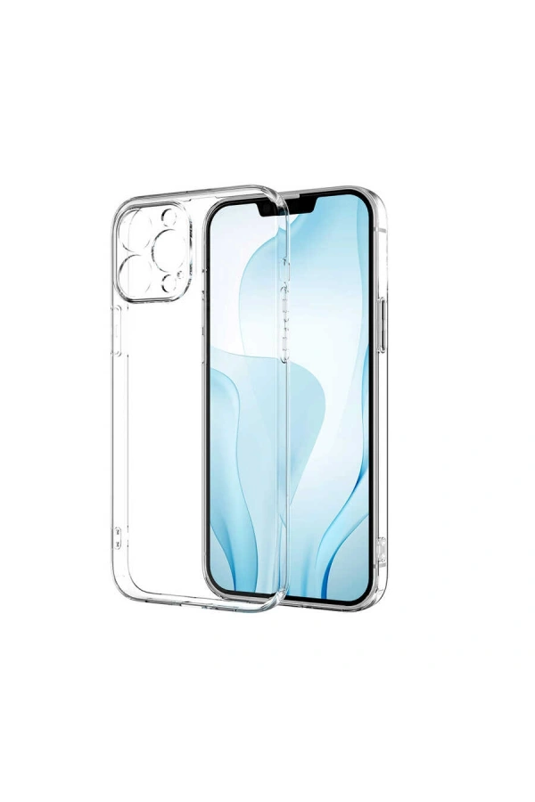 Apple iPhone 13 Pro Max Kılıf Zore Kamera Korumalı Süper Silikon Kapak