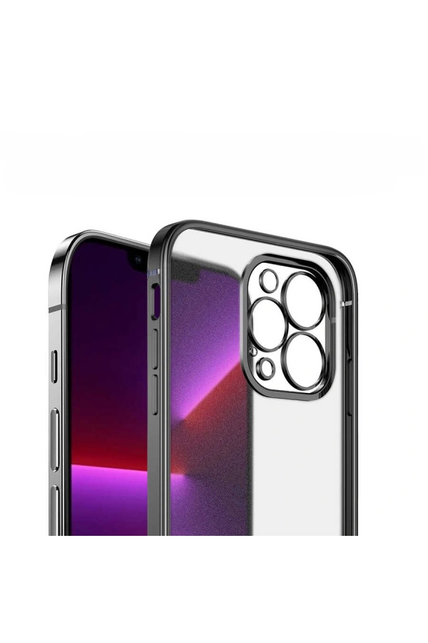 Apple iPhone 13 Pro Max Kılıf Zore Mat Gbox Kapak