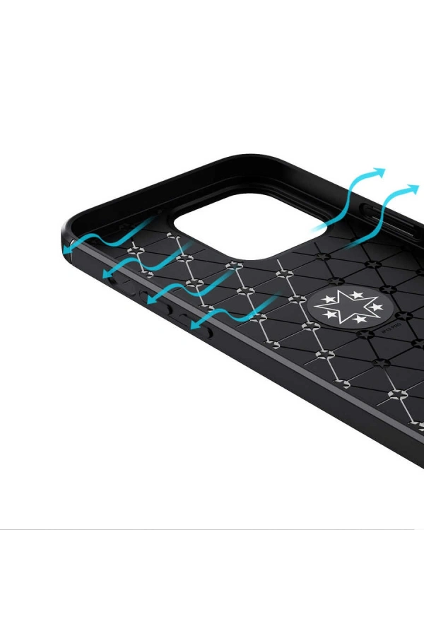 Apple iPhone 13 Pro Max Kılıf Zore Ravel Silikon Kapak