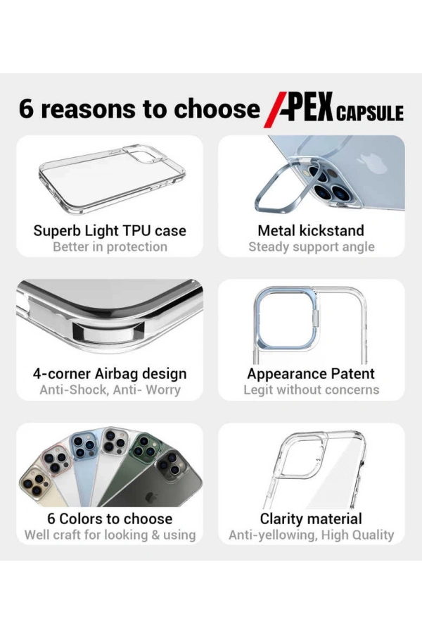 Apple iPhone 13 Pro Max Kılıf Zore Skuba Kapak