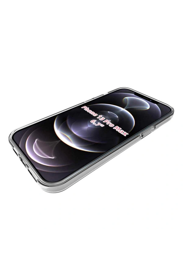 Apple iPhone 13 Pro Max Kılıf Zore Süper Silikon Kapak