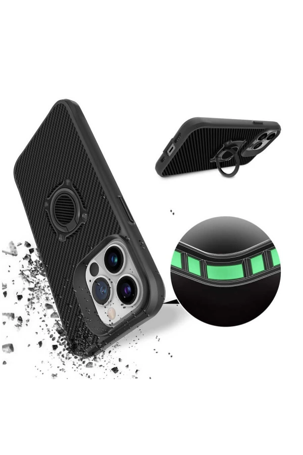 Apple iPhone 13 Pro Max Kılıf Zore Timo Kapak