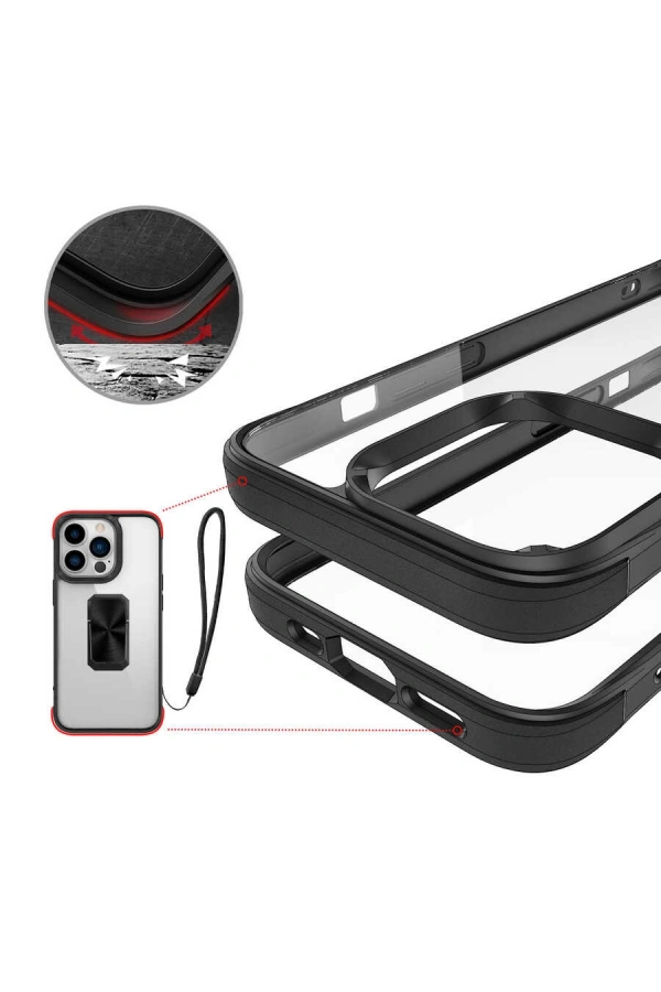 Apple iPhone 13 Pro Max Kılıf Zore V-Bax Kapak