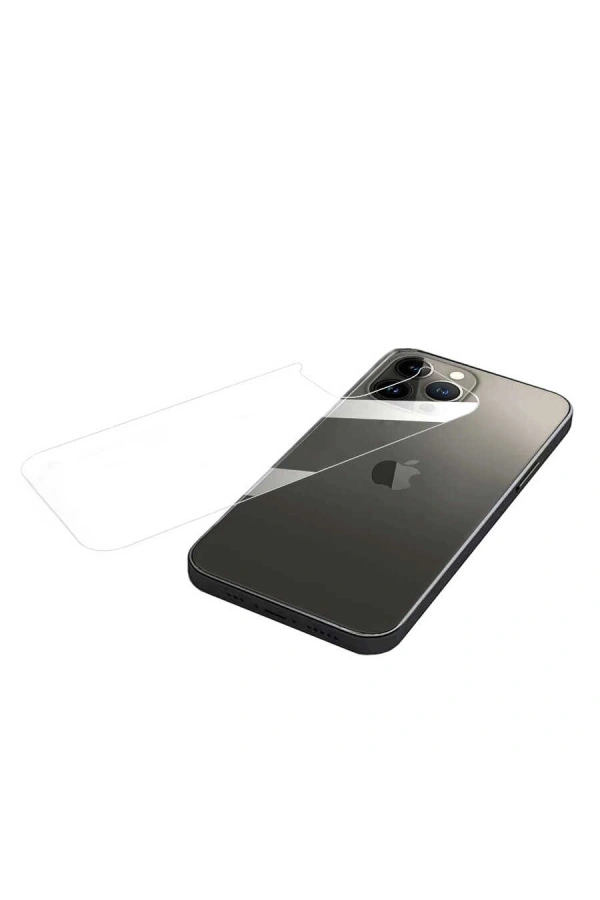 Apple iPhone 13 Pro Max Zore Back Maxi Glass Temperli Cam Arka Koruyucu