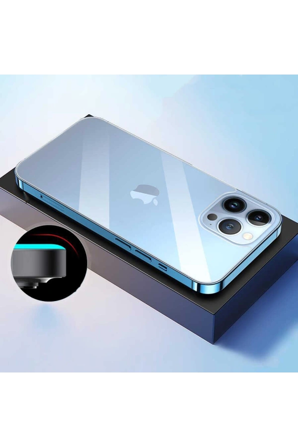 Apple iPhone 13 Pro Max Zore Back Maxi Glass Temperli Cam Arka Koruyucu