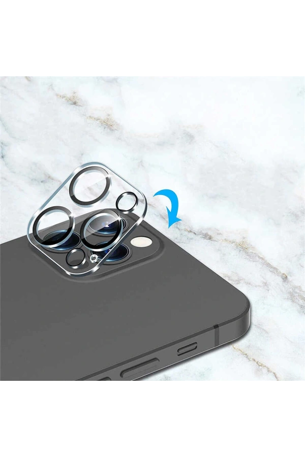 Apple iPhone 13 Pro Max Zore CL-05 Kamera Lens Koruyucu