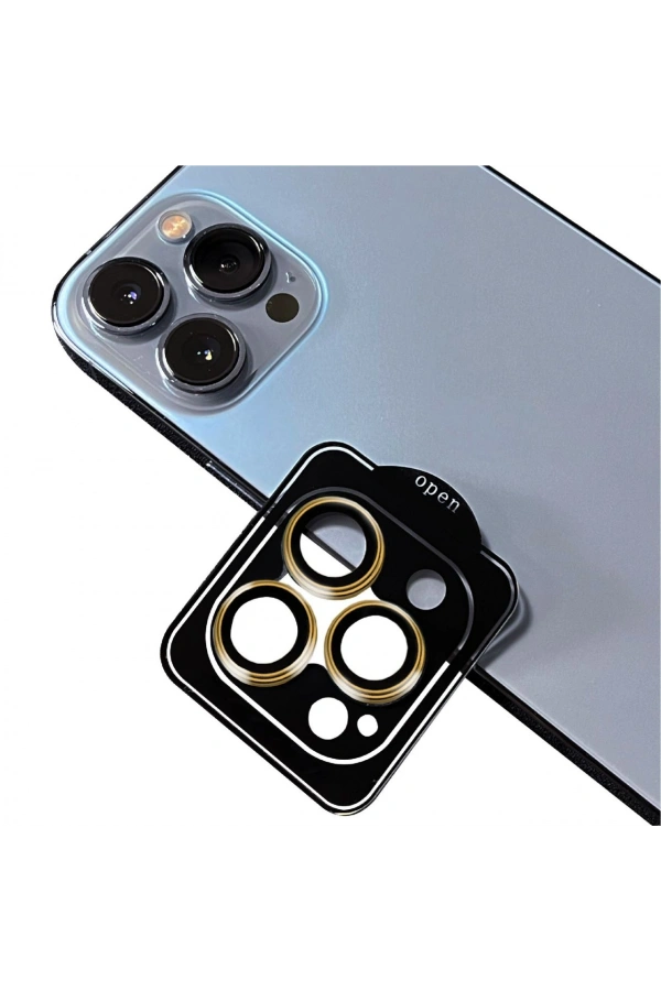 Apple iPhone 13 Pro Max Zore CL-11 Safir Parmak İzi Bırakmayan Anti-Reflective Kamera Lens Koruyucu