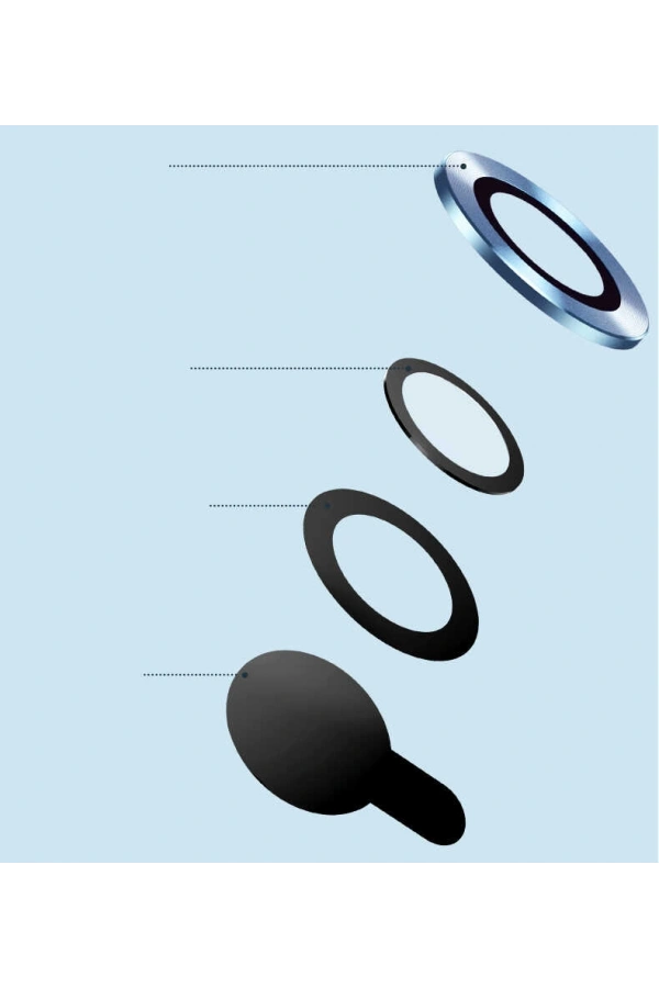 Apple iPhone 13 Pro Zore CL-04 Kamera Lens Koruyucu