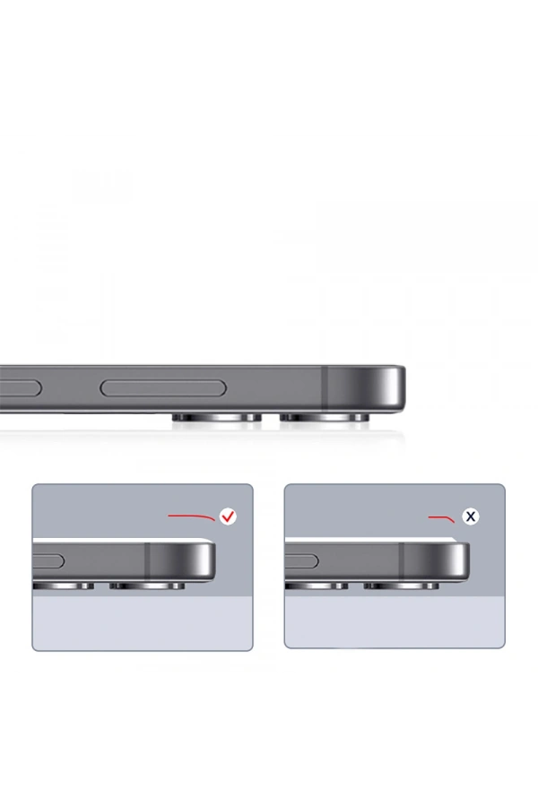 Apple iPhone 13 Zore 3D Oliv HD Temperli Cam Ekran Koruyucu + Kolay Uygulama Aparatı