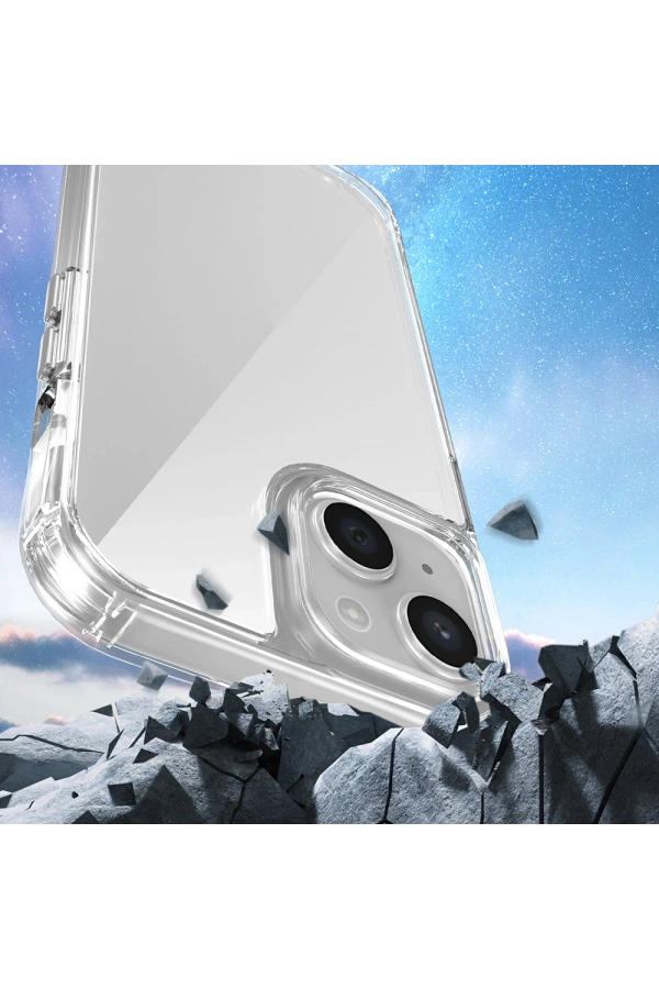 Apple iPhone 14 Kılıf Airbagli Takılabilir Askı Aparatlı Zore Snap Silikon Kapak