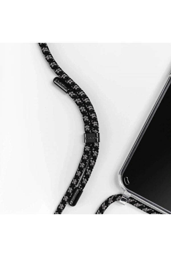 Apple iPhone 14 Kılıf Boyun Askılı Şok Önleyicili Şeffaf Lisanslı Switcheasy Play Kapak