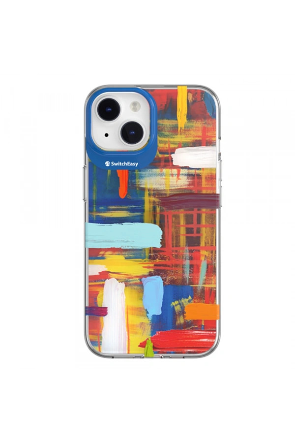 Apple iPhone 14 Kılıf Çift IMD Baskılı Lisanslı Switcheasy Artist Impasto Kapak