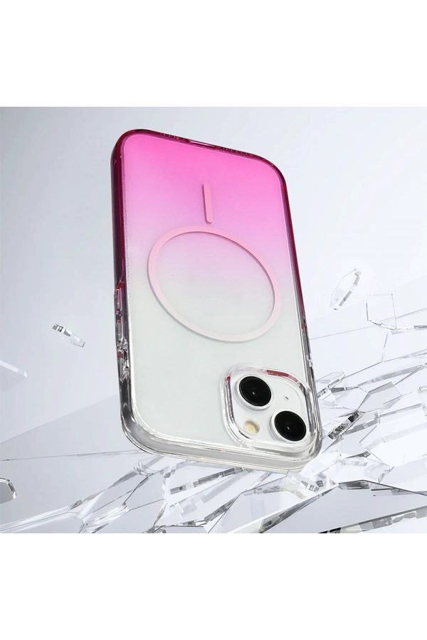 Apple iPhone 14 Kılıf M-Safe Şarj Özellikli Zore Septik Silikon Kapak