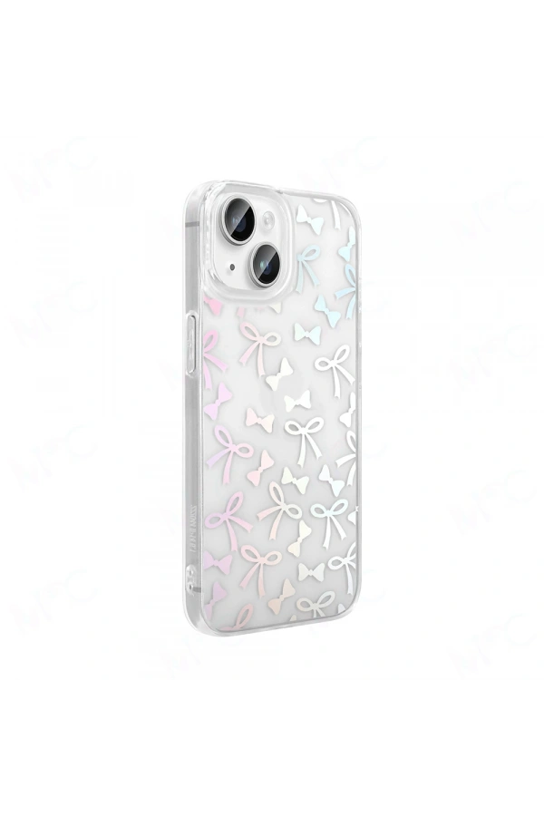 Apple iPhone 14 Kılıf Şeffaf Figürlü Zore Folk Sert Kapak