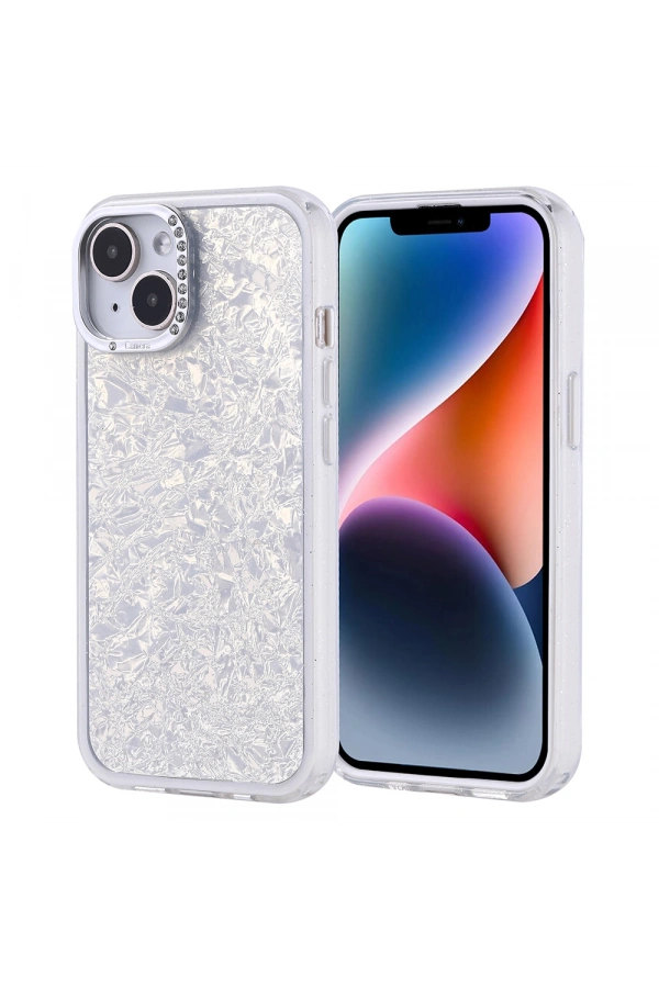 Apple iPhone 14 Kılıf Taşlı Tasarımlı Zore Kapi Kapak