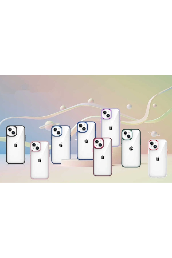 Apple iPhone 14 Kılıf Zore Flora Kapak