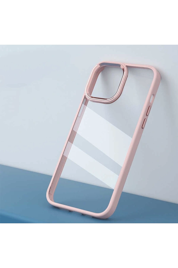 Apple iPhone 14 Kılıf Zore Krom Kapak