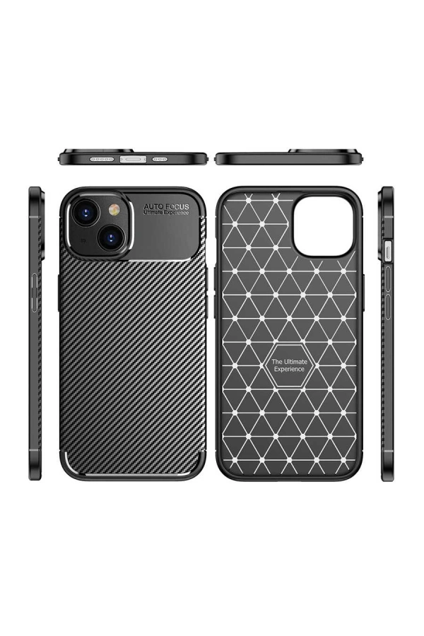 Apple iPhone 14 Kılıf Zore Negro Silikon Kapak