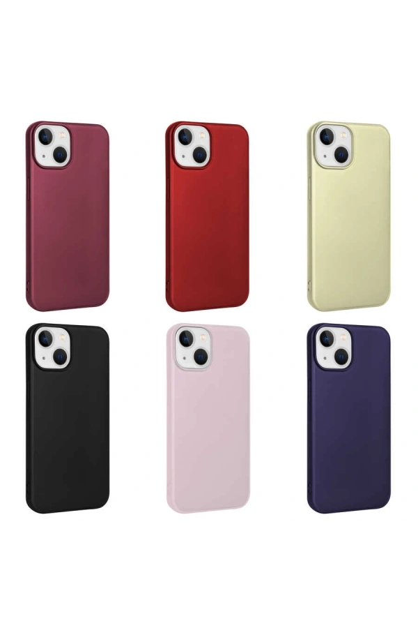 Apple iPhone 14 Kılıf Zore Premier Silikon Kapak