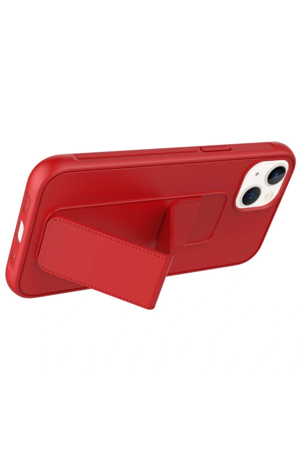 Apple iPhone 14 Kılıf Zore Qstand Kapak