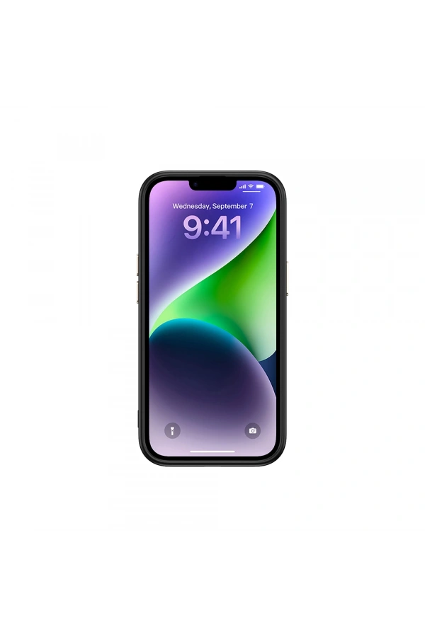 Apple iPhone 14 Plus Kılıf M-safe Şarj Özellikli Karbon Fiber Görünümlü Zore Antina Kapak
