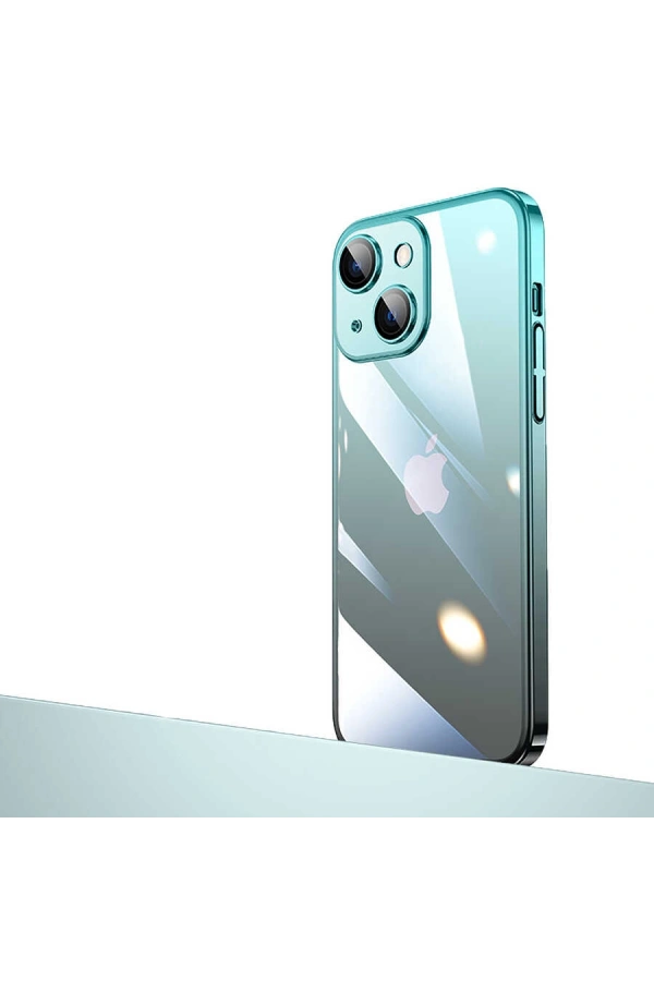 Apple iPhone 14 Plus Kılıf Parlak Renk Geçişli Kamera Korumalı Zore Senkron Kapak