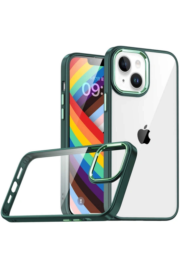 Apple iPhone 14 Plus Kılıf Zore Flora Kapak