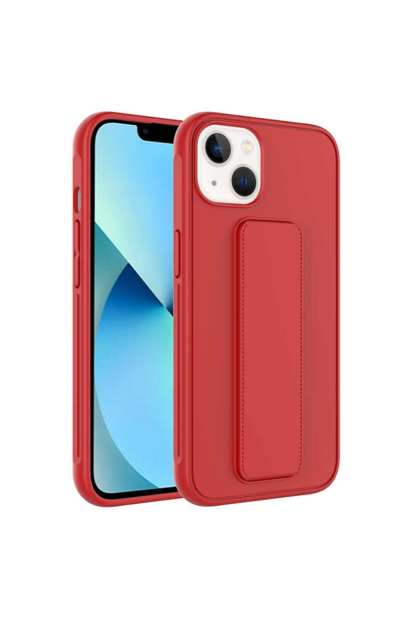 Apple iPhone 14 Plus Kılıf Zore Qstand Kapak