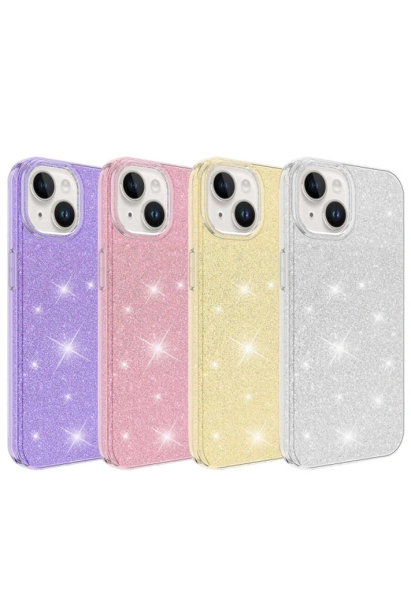 Apple iPhone 14 Plus Kılıf Zore Shining Silikon