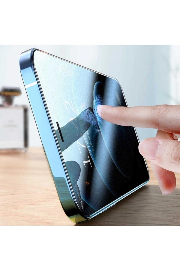 Apple iPhone 14 Plus Zore Rika Premium Privacy Temperli Cam Ekran Koruyucu
