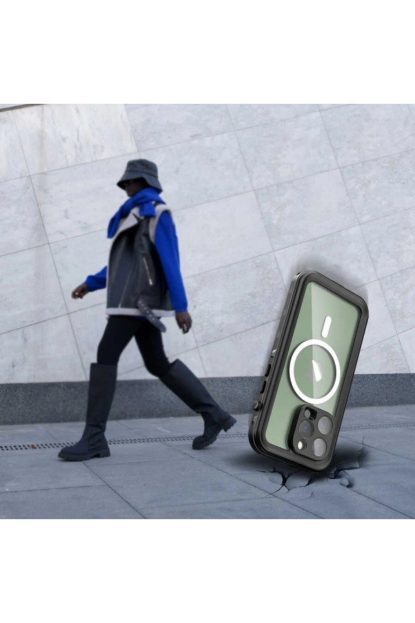 Apple iPhone 14 Pro Kılıf 1-1 Su Geçirmez Kılıf