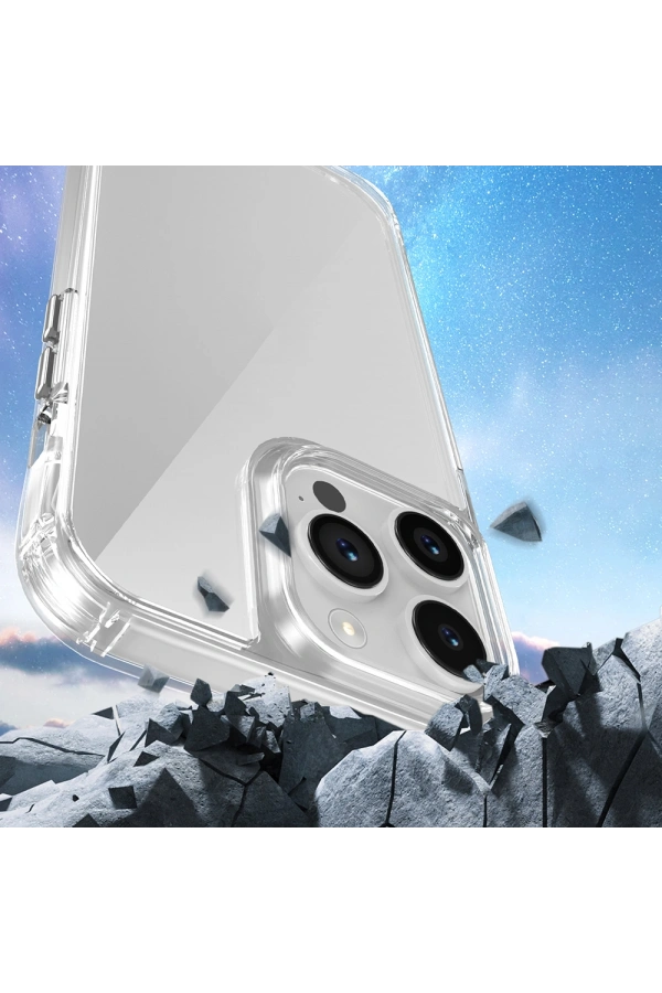 Apple iPhone 14 Pro Kılıf Airbagli Takılabilir Askı Aparatlı Zore Snap Silikon Kapak