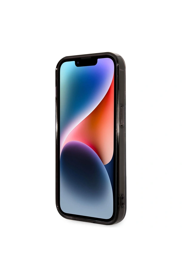 Apple iPhone 14 Pro Kılıf Ferrari M-safe Şarj Özellikli Transparan Dizayn Kapak