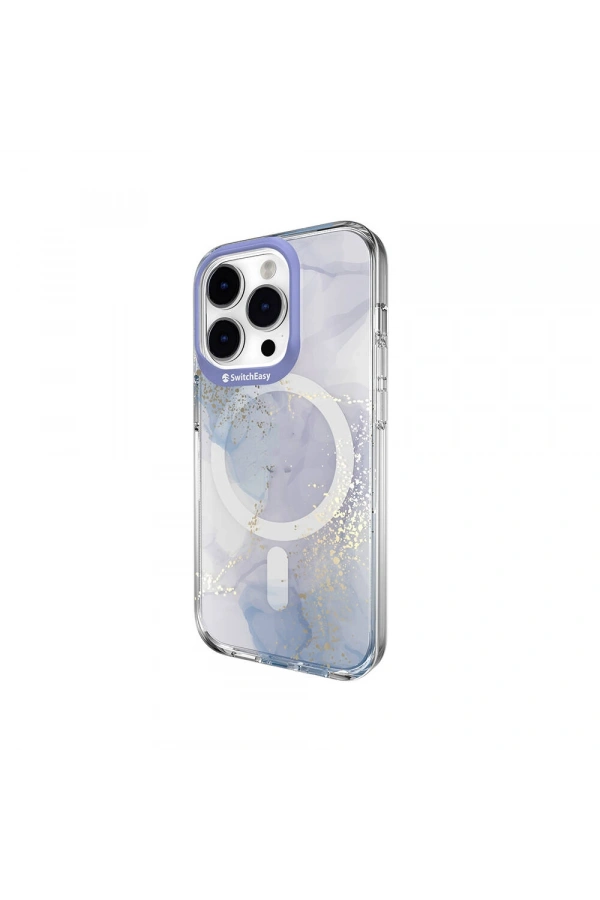 Apple iPhone 14 Pro Kılıf M-safe Şarj Özellikli Çift IMD Baskılı Lisanslı Switcheasy Artist-M Veil Kapak