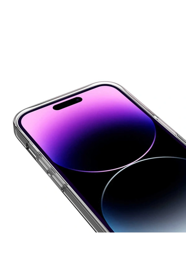 Apple iPhone 14 Pro Kılıf M-safe Şarj Özellikli Sert PC Zore Fuya Kapak